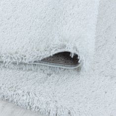 Oaza koberce Chlupatý koberec Super Soft white shaggy 140 cm x 200