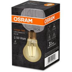Osram LED žárovka E27 A60 6,5W = 55W 725lm 2400K Teplá bílá
