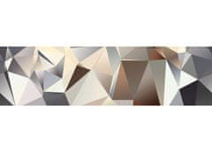 AG Design 3D Pyramidy, samolepící bordura 5 m x 13,8 cm, WB 8213