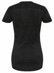 Husky Merino termoprádlo Dámské triko s krátkým rukávem černá (Velikost: S)