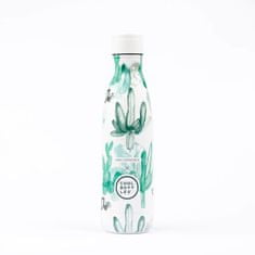 Cool Bottles Nerezová termolahev COOL BOTTLES XClusive! Watercolor Cactus třívrstvá 500ml