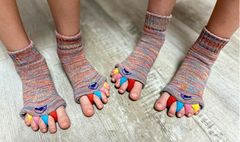 Pro nožky Adjustační ponožky MULTICOLOR dětské (Velikost XS (31 - 34))