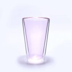 Ty Glass Termosklenice s dvojitým sklem 350ml- pink