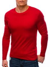 Deoti Pánské tričko s dlouhým rukávem Genuine červená L