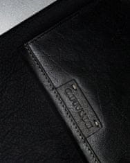 RONALDO Pánská kožená peněženka se zabezpečením RFID Raseborg černá univerzální