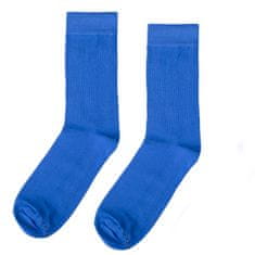 Zapana Pánské jednobarevné ponožky Wave modré vel. 42-44