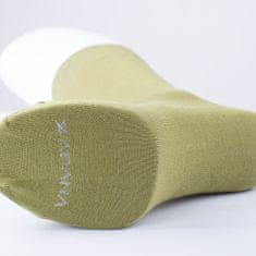 Zapana Pánské jednobarevné ponožky Pea zelené vel. 42-44