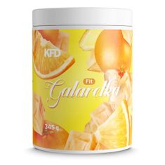 KFD NUTRITION prášek pro přípravu želé Galaretka s příchutí pomeranče a zázvoru