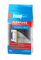 Knauf FLEXFUGE UNIVERSAL 5 kg - Anthrazit