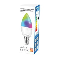 Laxihub 2x Smart inteligentní žárovka 4.5W E14, RGB