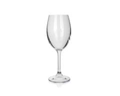 Banquet Popron.cz BANQUET CRYSTAL Sada sklenic na bílé víno LEONA 340 ml, 6 ks, OK