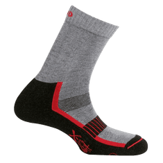 mund ANDES X-static trekingové ponožky šedé Typ: 31-35 S