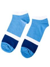 Zapana Pánské barevné kotníkové ponožky Slice světle modré vel. 39-41
