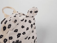 Childhome Dětský batoh My First Bag Canvas Leopard