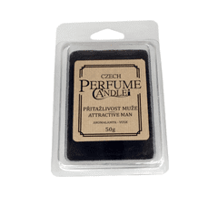 Czech Perfume Candle Parfémovaný vosk do aromalampy Přitažlivost Muže 50 g