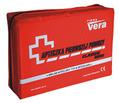 Vera  CLASSIC MINI lékárnička ve voděodolném látkovém obalu Vera