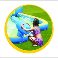 Happy Hop Vodní zábavný aqua s bazénem a skluzavkou