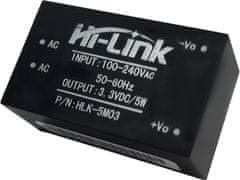 Hi-Link Napájecí zdroj 240V / 3,3V 1500mA HLK-5M03 verze pro tisk