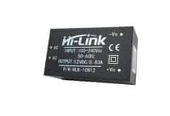 Hi-Link Napájecí zdroj 240V /12V 830mA HLK-10M12 verze pro tisk