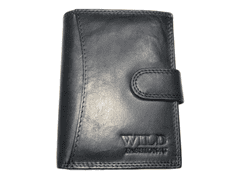 Wild Celokožená peněženka - černá 173
