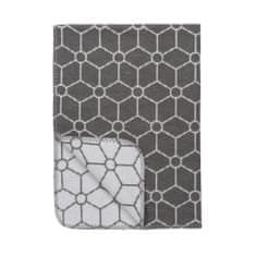 Meyco Deka Organic 75x100 cm Honeycomb grey