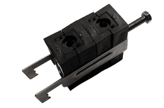 PEWTRONIC Kabelový úchyt SFC48 pro D 4-8 mm, dvojitý