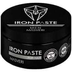 Masveri Iron Paste For Hair - velmi silná, matná pasta pro krátké a střední vlasy pro muže 100 ml