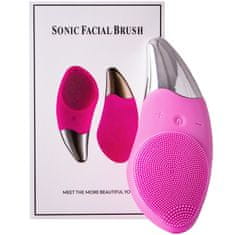 LEWER Sonic Facial Brush - růžový sonický čisticí kartáček na obličej