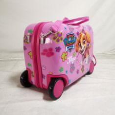 Nickelodeon Dětský kufřík na kolečkách malý, Paw Patrol, růžový, 3r+