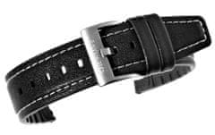 Giewont Giewont GW440 Leather Smartwatch Strap Black GWP440-2