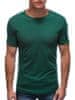 Deoti Pánské Basic tričko Fraser zelená L