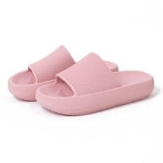 CoZy Pohodlné protiskluzové pantofle 39-40, růžová