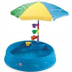 Step2 Bazén 2 v 1 s deštníkem a pískovištěm pro děti