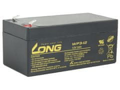 Long baterie 12V 3Ah F1 (WP3-12)