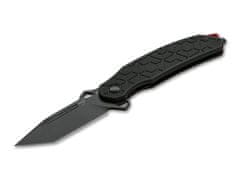 Böker Plus 01BO151 Yokai taktický nůž 9,5 cm, černá barva, G10, rozbíječ skla, nylonové pouzdro