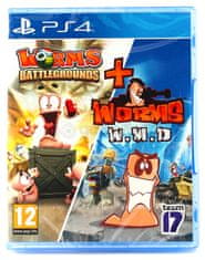 Team 17 Worms Battlegrounds + Worms W.M.D PS4