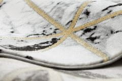 Dywany Łuszczów AKCE: 80x150 cm Kusový koberec Emerald 1020 black and gold 80x150