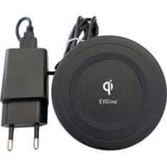 EVO+ EVOline nabíječka (funkce nabíjení QI) bezdrátové nabíjení mobilních telefonů