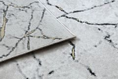 Dywany Łuszczów AKCE: 140x190 cm Kusový koberec Gloss 529A 53 3D mramor ivory/beige 140x190