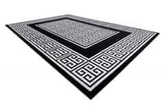Dywany Łuszczów AKCE: 140x190 cm Kusový koberec Gloss 6776 85 greek black/ivory 140x190