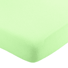 Tibex Froté prostěradlo jarně zelené, 180x200