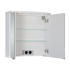 BPS-koupelny Zrcadlová skříňka závěsná s LED osvětlením Bellinda 70 ZS