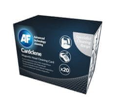 AF Cardclene - Čistící karty napuštěné rozpouštědlem (20 ks)