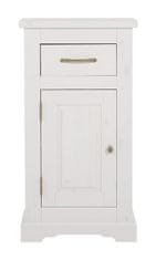 COMAD Koupelnová skříňka nízká Romantic 810 1D bílá borovice