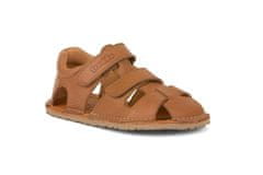 Froddo chlapecké barefoot kožené sandály G3150243-2 cognac, pro děti, 26