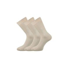 Fuski - Boma 3PACK ponožky béžové (Blažej) - velikost XL