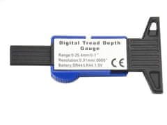 GEKO Digitální měřič hloubky dezénu pneumatik G01269