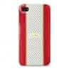 Zadní kryt na iPhone 4/4S - Puro Golf Cover, bílá/červená