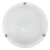 EGLO Stropní svítidlo SALOME lze přimontovat na strop i na stěnu. Je vyrobeno z bílého alabastrového skla, úchyty jsou z chromu.