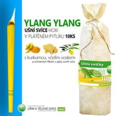 HOXI Ušní svíce s Ylang Ylang - 10ks